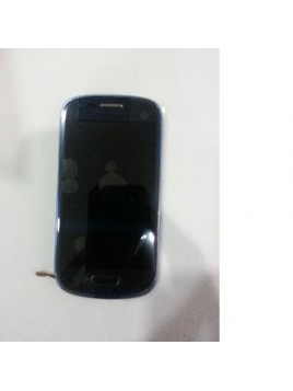 Samsung Galaxy I8190 S3 Mini azul lcd+táctil frontal premont