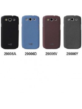 Samsung Galaxy S3 i9300 protector efecto arena negro 29006A