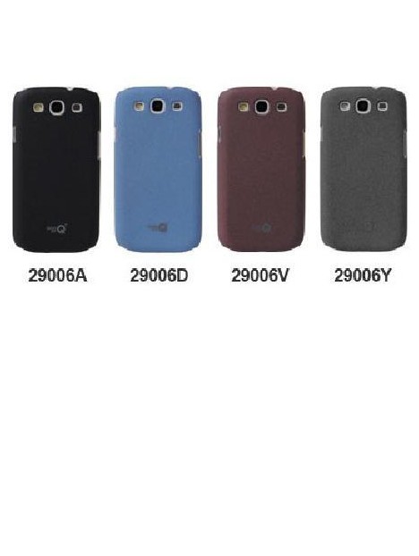 Samsung Galaxy S3 i9300 protector efecto arena negro 29006A