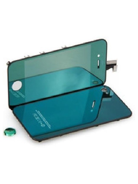 iPhone 4 kit de conversión verde efecto espejo