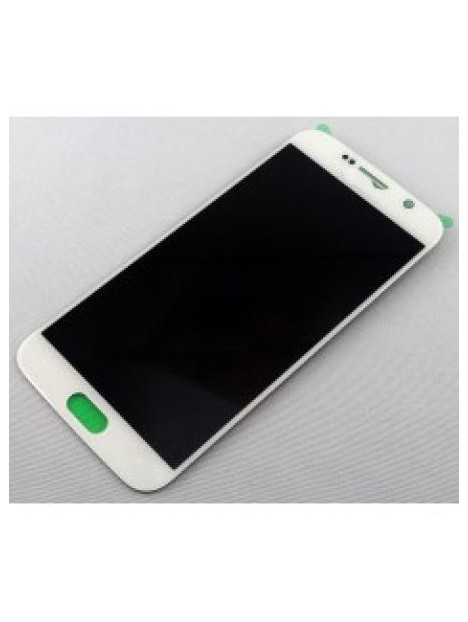Samsung Galaxy S6 G920F pantalla lcd + táctil blanco premium Service Pack