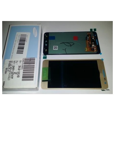 Samsung Galaxy A3 A300F A300FU pantalla lcd + táctil dorado