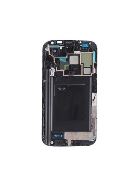 Samsung Galaxy Note II LTE N7105 carcasa frontal negro origi