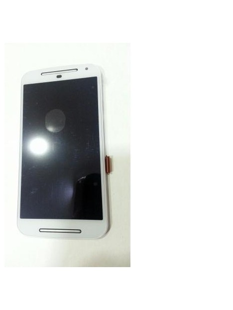 Motorola Moto G2 XT1063 XT1068 pantalla lcd + táctil blanco