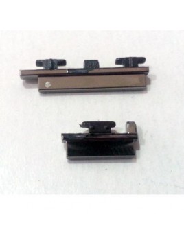 Motorola Moto G XT1032 XT1033 set 2 piezas botones negro premium