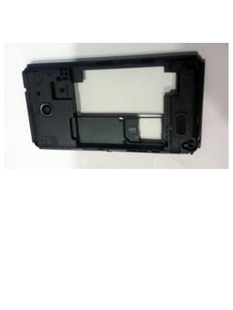 Sony Xperia E1 Dual D2004 carcasa trasera negro premium