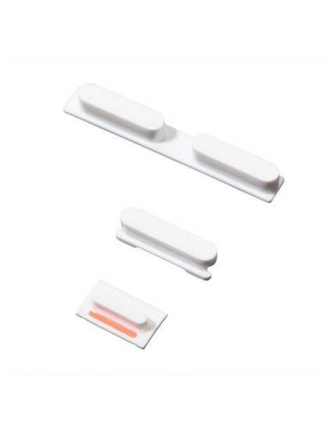 iPhone 5C Set 3 Piezas botones blanco