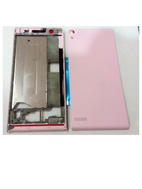 Huawei Ascend P6 carcasa completa rosa