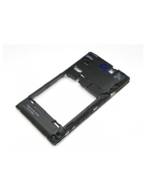 Sony C1505 C1605 C1604 Xperia E carcasa trasera negro