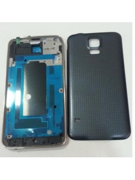 Samsung Galaxy S5 I9600 SM-G900 SM-G900F carcasa completa gris