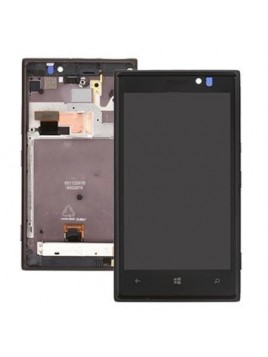 Nokia Lumia 925 pantalla lcd + tactil negro premium + marco