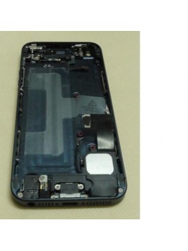 iPhone 5 Carcasa trasera y chasis central + Componentes negr