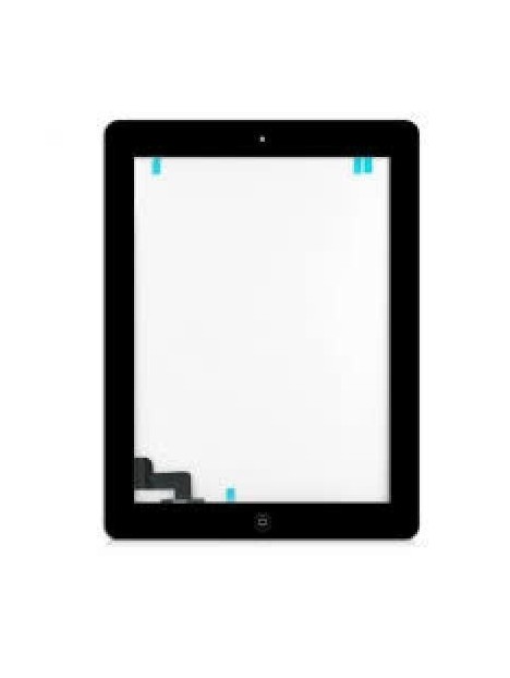 iPad 2 pantalla tactil negro +home completo + adhesivos