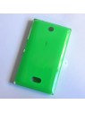 Nokia Asha 500 tapa batería verde