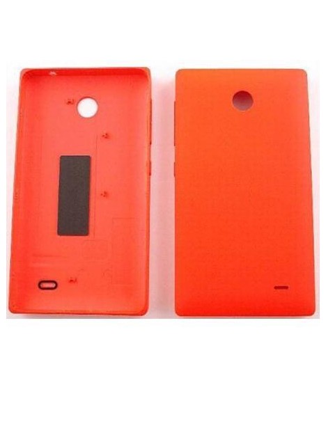 Nokia X tapa batería rojo