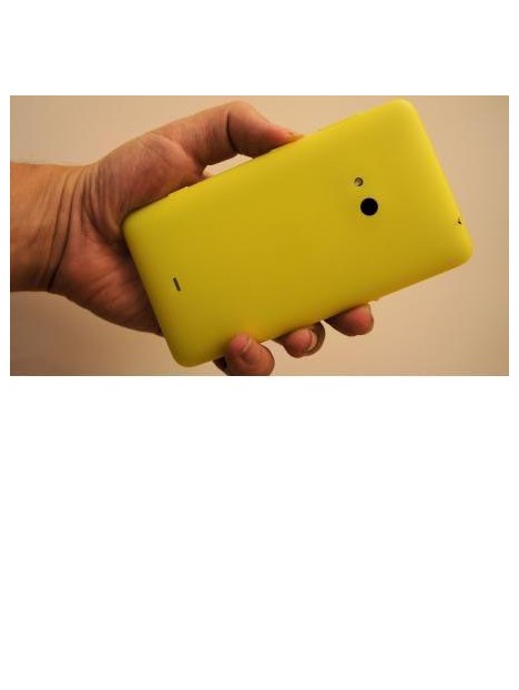Nokia Lumia 625 tapa batería amarillo