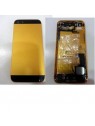 iPhone 5 carcasa central + tapa batería dorado-negro + compo