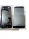 iPhone 5S Carcasa central + Tapa batería negro + componentes