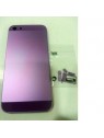 iPhone 5S Carcasa central + Tapa batería lila