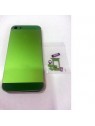 iPhone 5S Carcasa central + Tapa batería verde