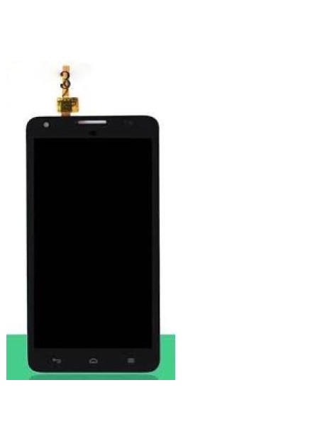 Huawei Honor 3X G750 pantalla lcd + táctil negro premium