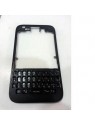 Blackberry Q5 marco frontal + teclado negro premium
