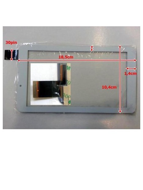 Pantalla táctil repuesto Tablet china 7" Modelo 38