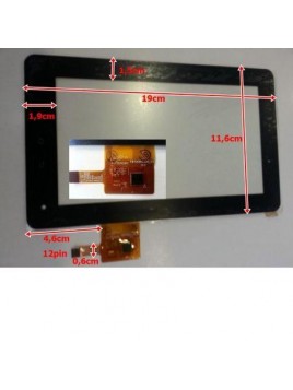 Pantalla táctil repuesto Tablet china 7" Modelo 37