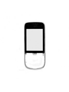 Nokia Asha 202 203 pantalla táctil negro + marco dorado premium