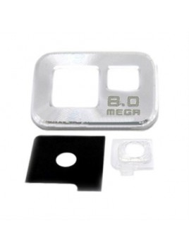 Samsung Galaxy S2 I9100 cubierta camara blanco premium