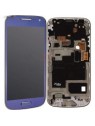 Samsung I9195 S4 Mini LTE LCD + Táctil + Marco azul Premium