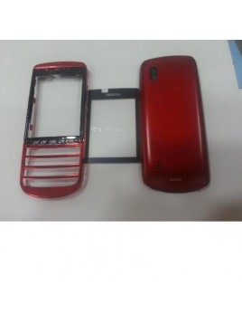 Nokia asha 300 carcasa completa rojo