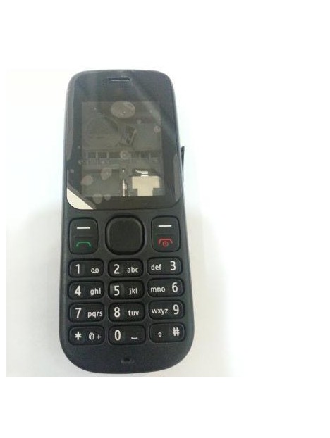 Nokia 101 carcasa completa negro