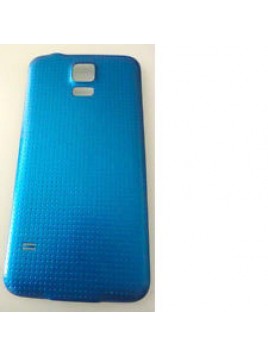 Samsung Galaxy S5 I9600 SM-G900 SM-G900F tapa batería azul