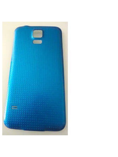 Samsung Galaxy S5 I9600 SM-G900 SM-G900F tapa batería azul