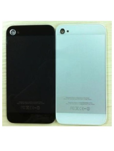 iPhone 4 Cristal Trasero negro diseño iPhone 5