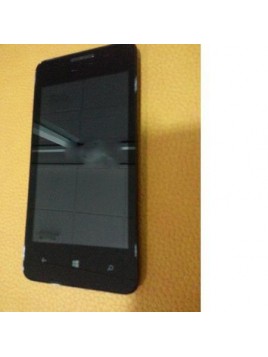 Huawei Ascend W2 Pantalla lcd + Táctil negro + Marco premium