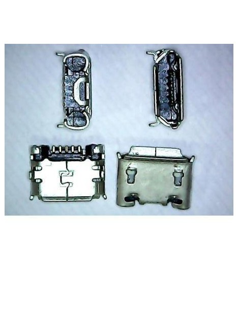 Conector de carga micro usb 5 pin generico