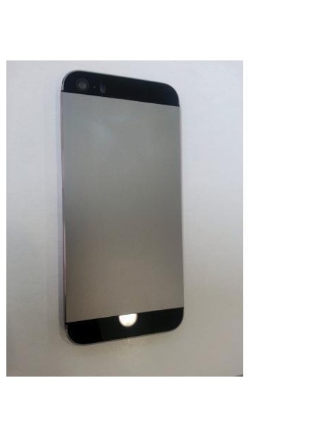 iPhone 5S Carcasa central + Tapa batería negro