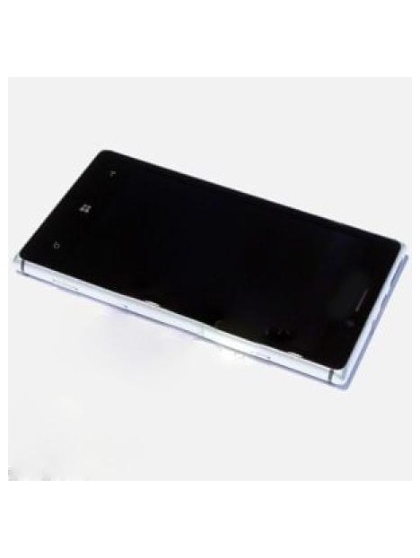 Nokia Lumia 925 Pantalla lcd + Táctil + Marco blanco origina