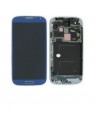 Samsung Galaxy S4 I9505 Lcd + táctil azul + marco premium remanufacturado