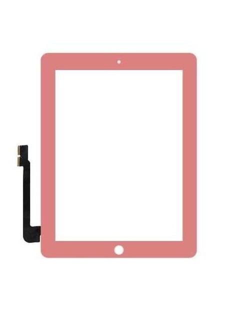 iPad 3 y 4 Pantalla táctil rosa