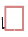iPad 3 y 4 Pantalla táctil rosa