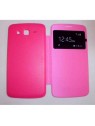 Funda inteligente S-View Cover rosa Samsung Galaxy Grand 2 G