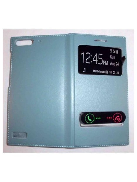 Funda Inteligente S-VIEW Cover Huawei G6 azul celeste