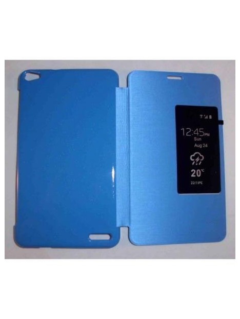 Funda Inteligente S-VIEW Cover azul celeste Mediapad X1 7.0