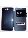 Funda Inteligente S-VIEW Cover azul marino Huawei Ascend c8816