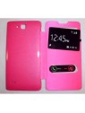 Funda Inteligente S-VIEW Cover rosa Huawei Ascend c8816