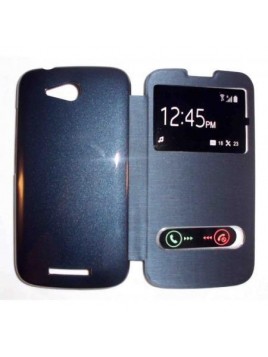 Funda Inteligente S-VIEW Cover azul marino Huawei Ascend B199