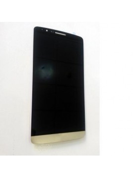 LG G3 D855 pantalla lcd + táctil dorado premium